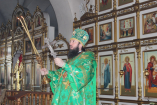 36-Архиерейское богослужение на праздник Входа Господня в Иерусалим  в Андреевском кафедральном соборе г.Усть-Каменогорска